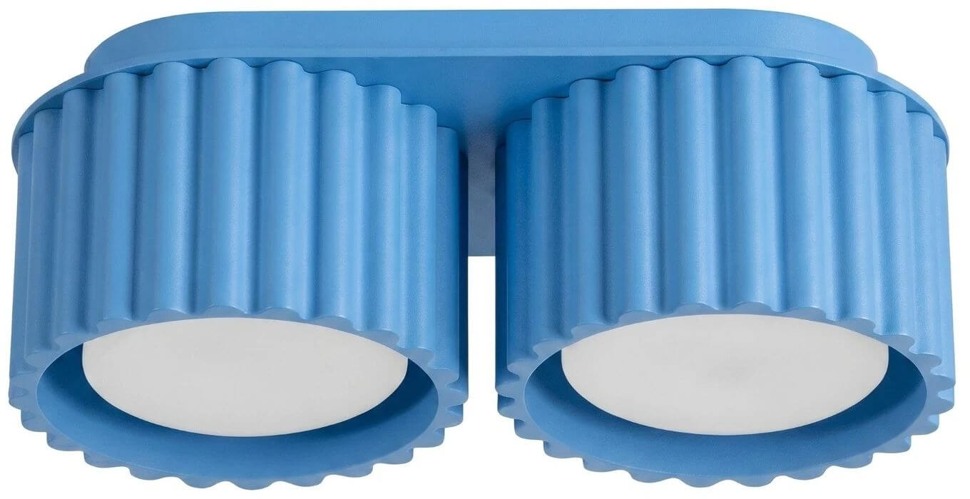 Sollux Lighting Aura Deckenlampe 2x10 W blau SL.2432