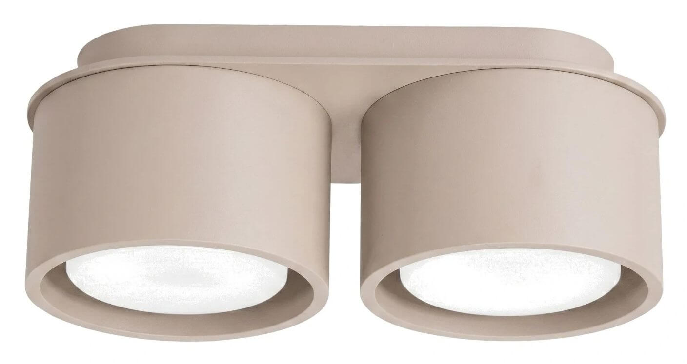 Sollux Lighting Modo Deckenlampe 2x10 W beige SL.2447