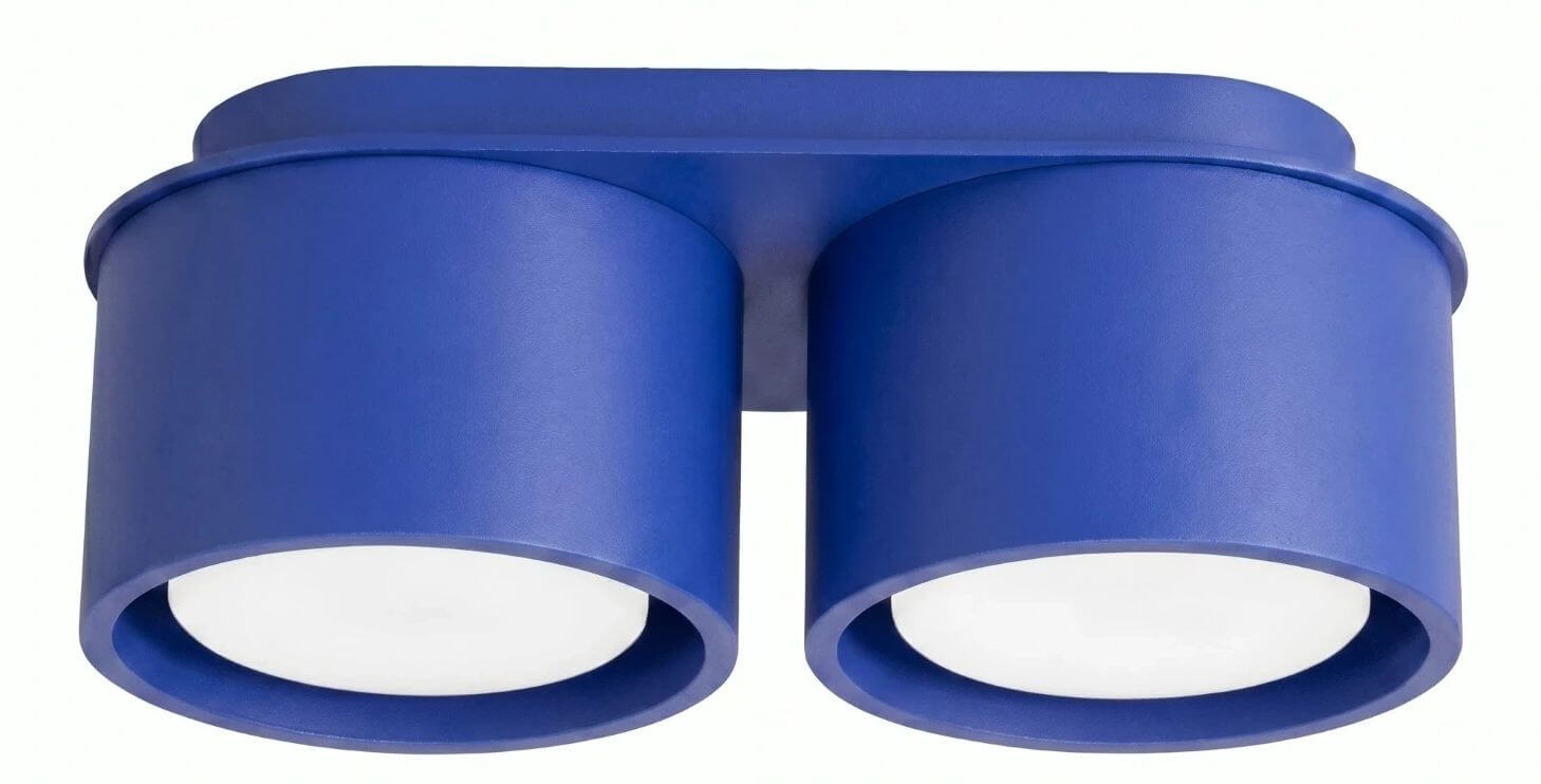 Sollux Lighting Modo Deckenlampe 2x10 W blau SL.2459