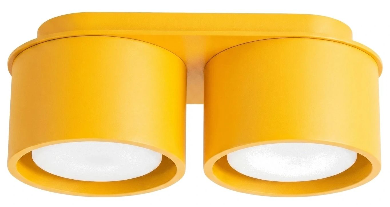 Sollux Lighting Modo Deckenlampe 2x10 W gelb SL.2475