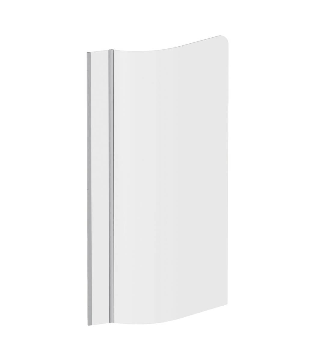 Ravak ARC Badewannenabtrennung 80 cm einteilig chrom Glanz/durchsichtiges Glas 7Q7V0CL0Y1
