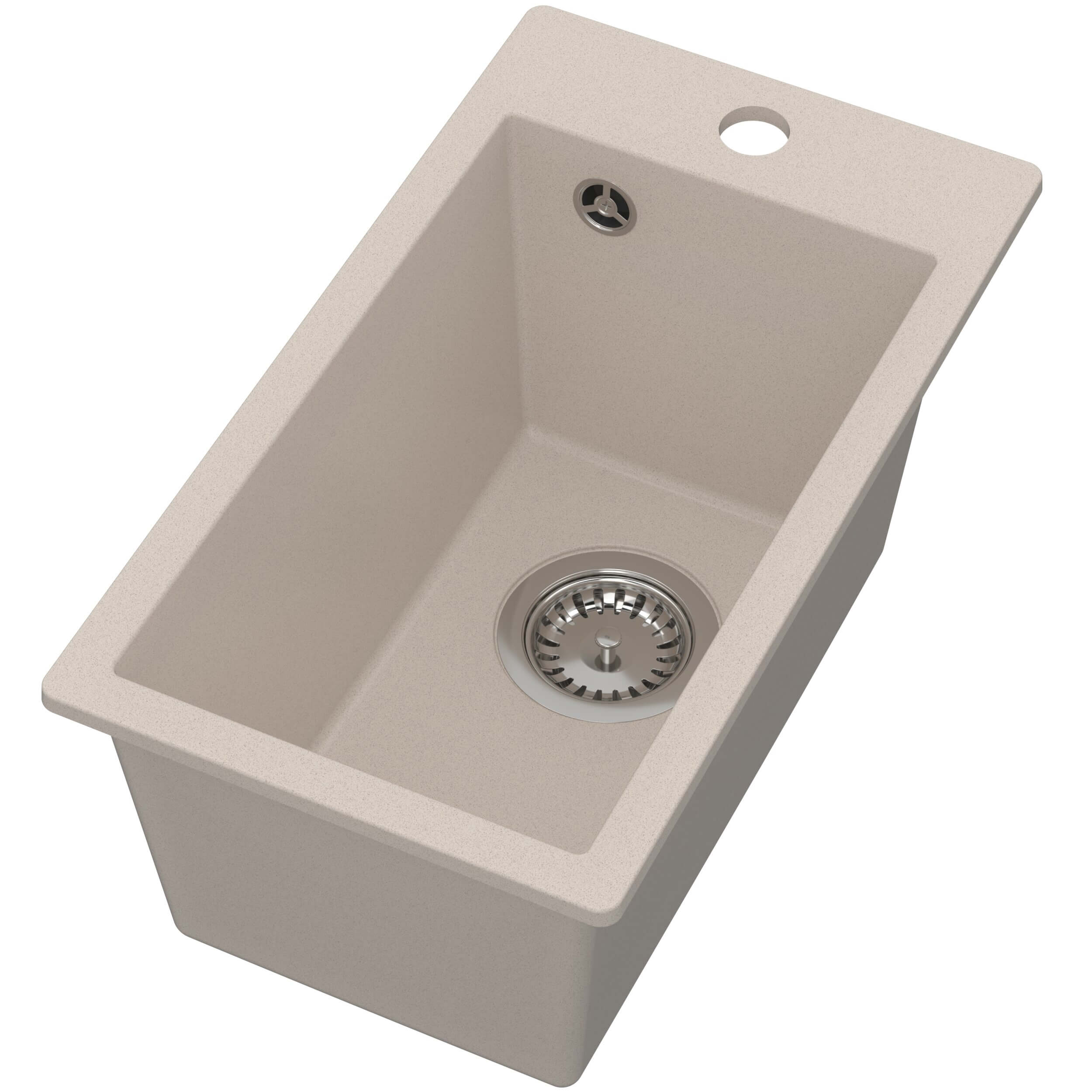 Ruvetti Pino Granitspüle 50x28 cm beige 3001PIBE35W