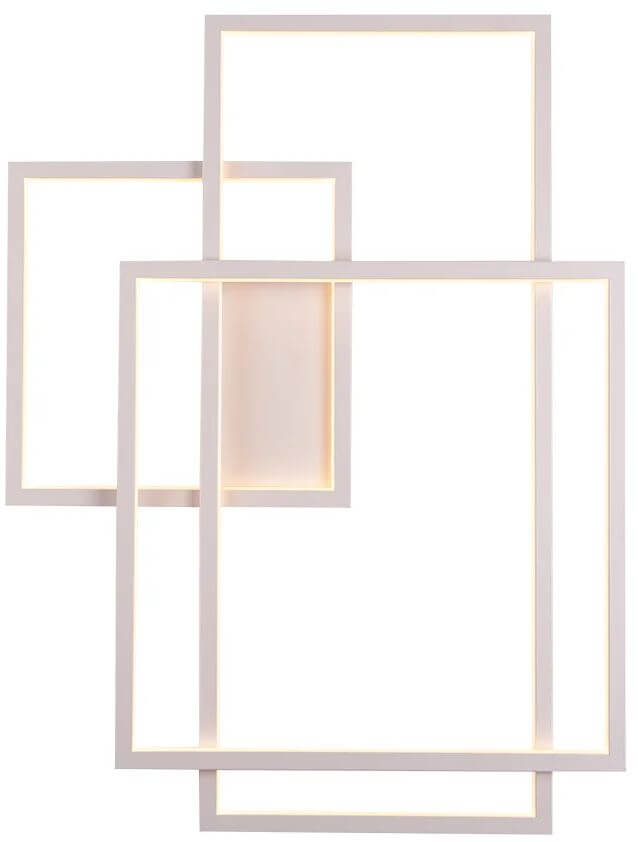 MaxLight Geometric Wandleuchte 1x45 W weiß W0234