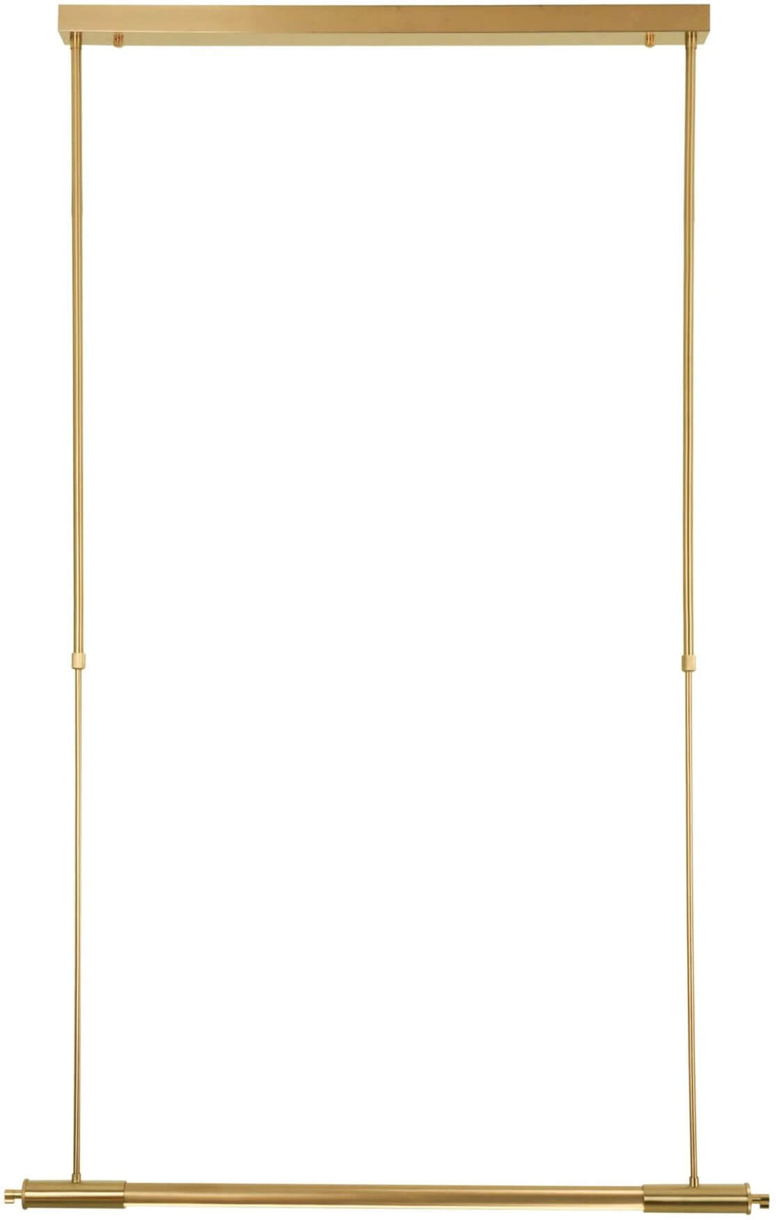 MaxLight Flusore Pendelleuchte 1x12 W gold P0660D