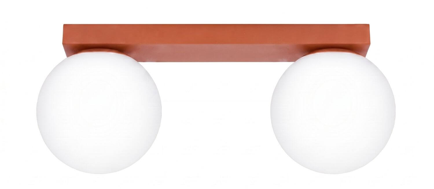 Sollux Lighting Yoli Deckenlampe 2x8 W rot SL.2245
