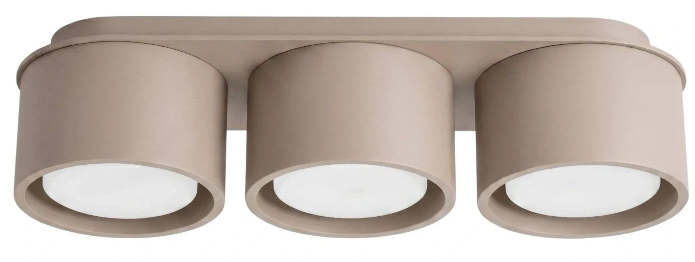 Sollux Lighting Modo Deckenlampe 3x10 W grau SL.2448