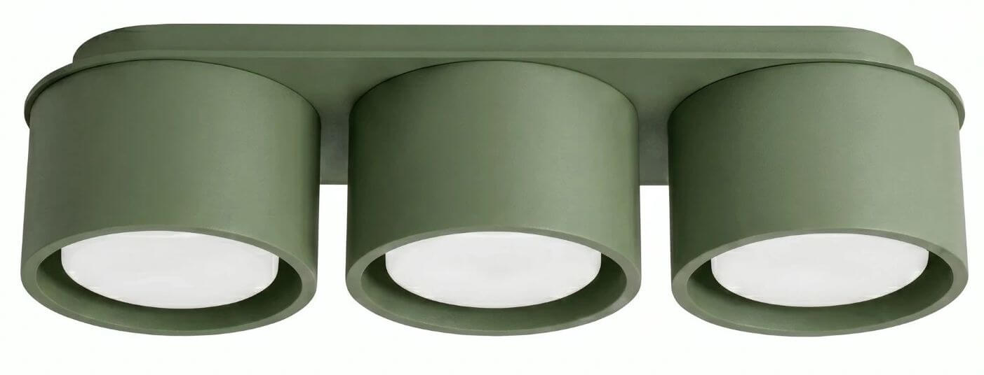 Sollux Lighting Modo Deckenlampe 3x10 W grün SL.2464
