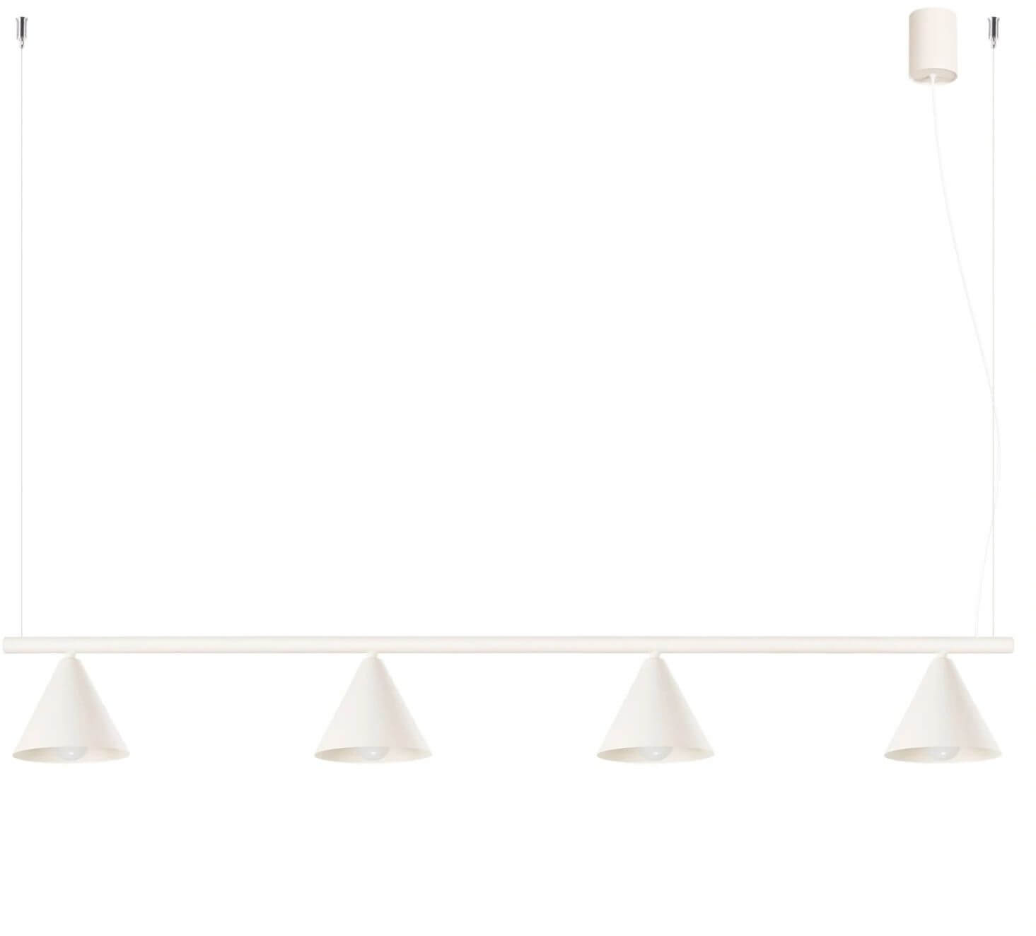 Sollux Lighting Nox Pendelleuchte 4x10 W beige SL.2554
