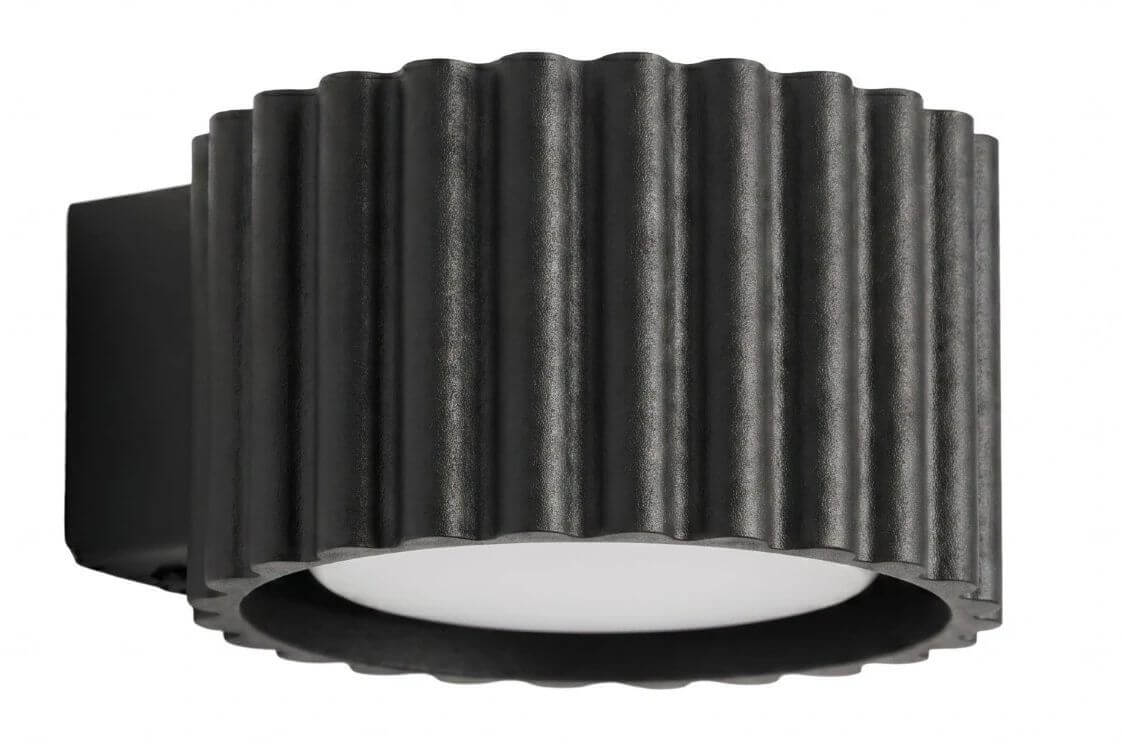 Sollux Lighting Aura Wandleuchte 1x10 W schwarz SL.2613