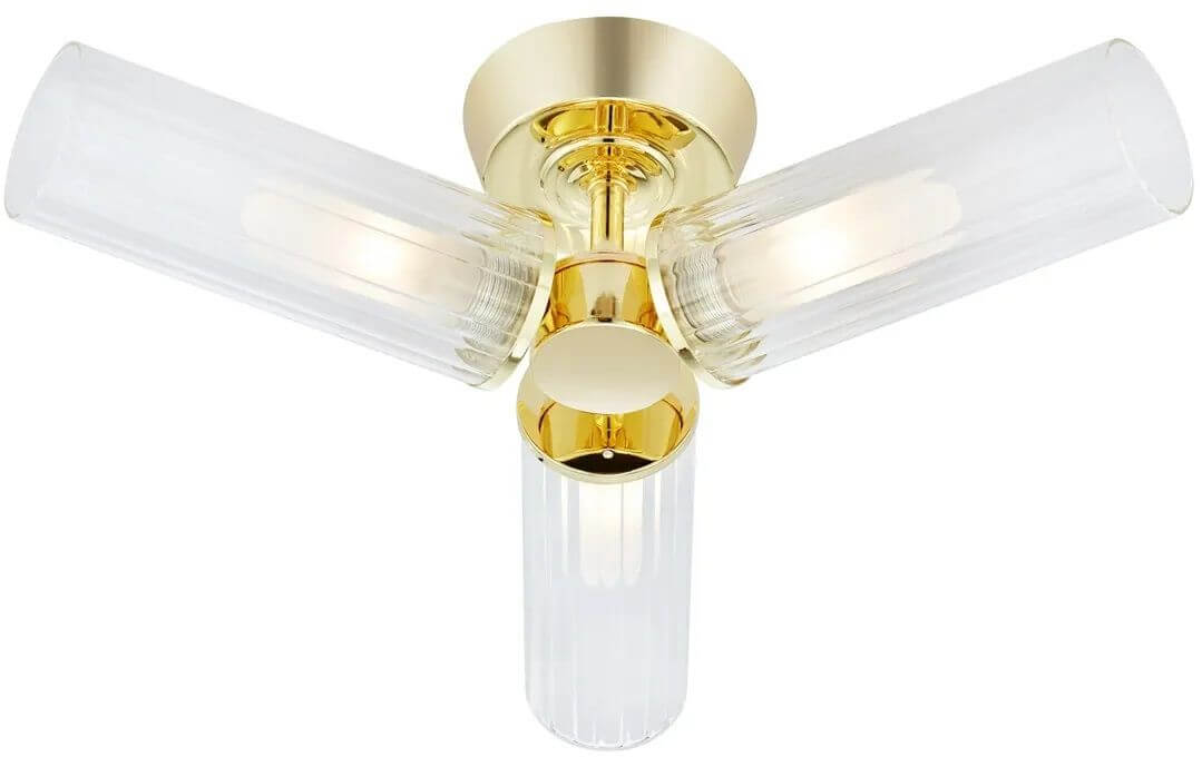 Markslöjd Rimini Deckenlampe 3x20 W messing 109238