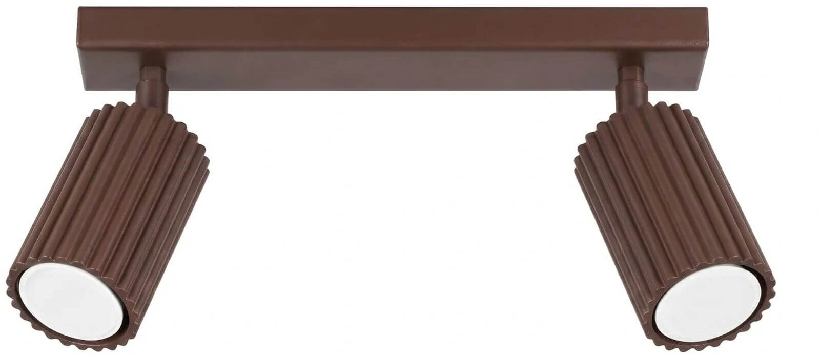 Sollux Lighting Karbon Deckenlampe 2x10 W braun SL.2372