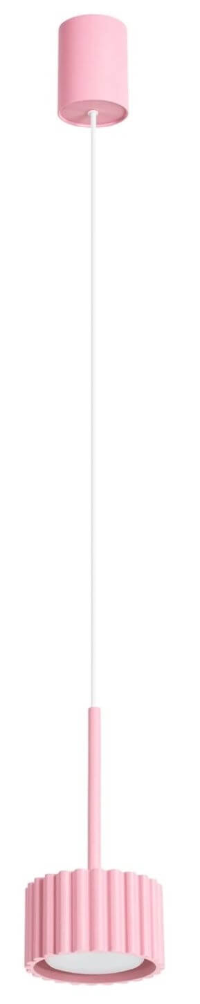 Sollux Lighting Aura Pendelleuchte 1x10 W rosa SL.2686