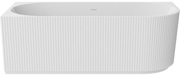 Besco Denaya Vorwand-Badewanne 150x75 cm oval weiß #WAS-150-DLC
