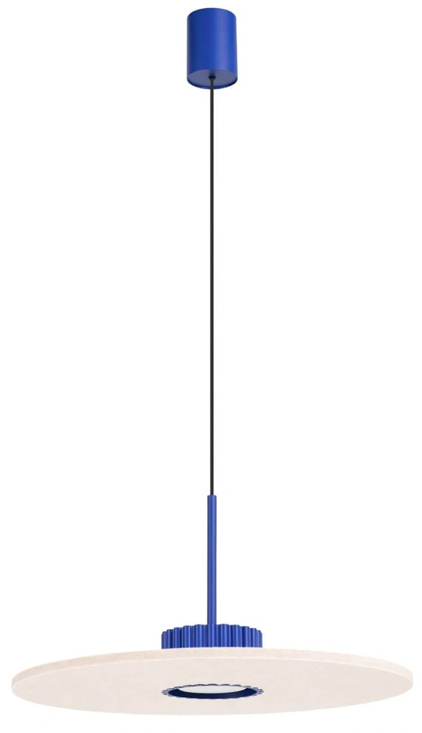 Sollux Lighting Ovo Pendelleuchte 1x10 W blau-beige SL.2693