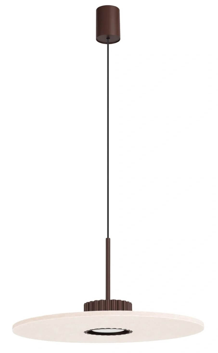 Sollux Lighting Ovo Pendelleuchte 1x10 W braun-beige SL.2694