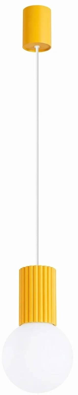 Sollux Lighting Halo Pendelleuchte 1x8 W weiß-gelb SL.2393