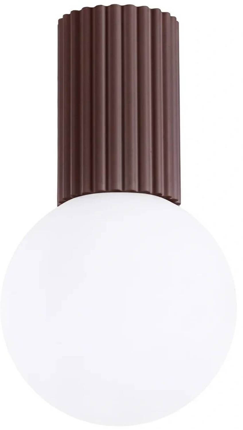 Sollux Lighting Halo Deckenlampe 1x8 W weiß-braun SL.2398