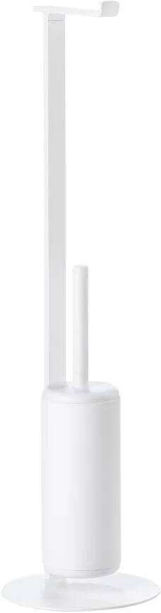 Zone Denmark Rim Stehen Sie mit einer Toilettenbürste weiß 37782