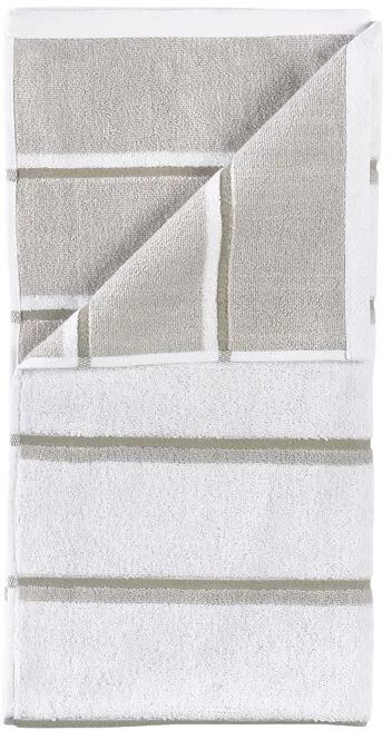 Zone Denmark Sauna Handtuch 100x50 cm Baumwolle weiß 37607