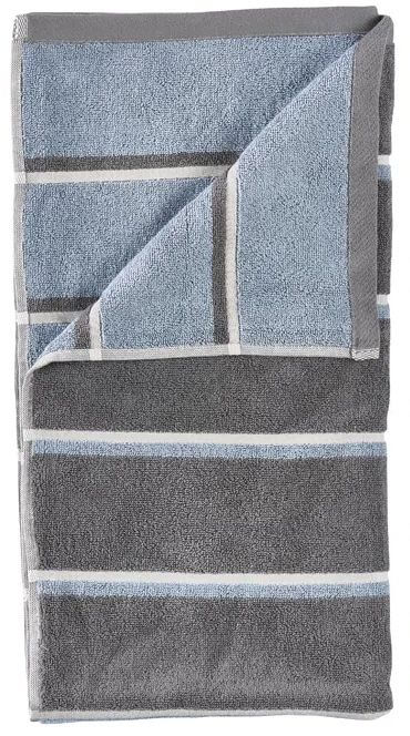 Zone Denmark Sauna Handtuch 100x50 cm Baumwolle grau 37619