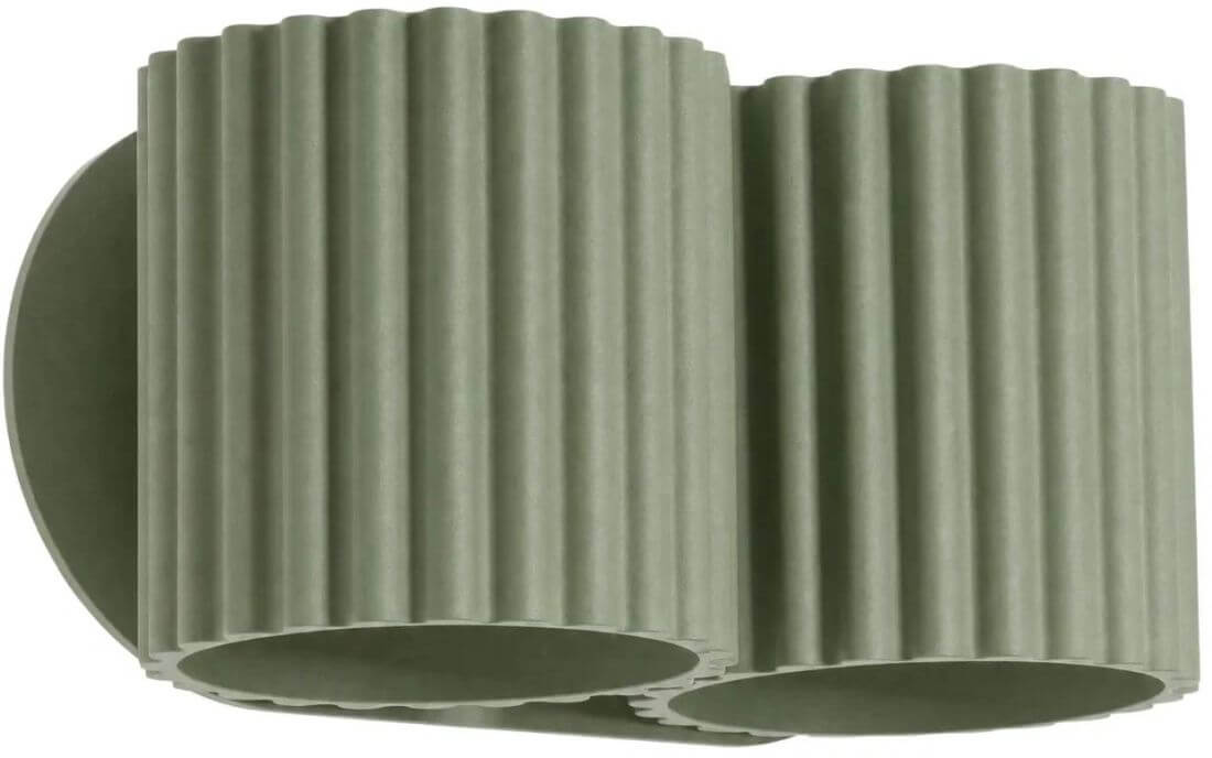 Sollux Lighting Aura Wandleuchte 2x8 W grün SL.2599