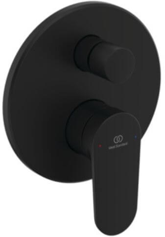 Ideal Standard Cerafine Badewannen- und Duscharmatur Unterputz schwarz A8572XG