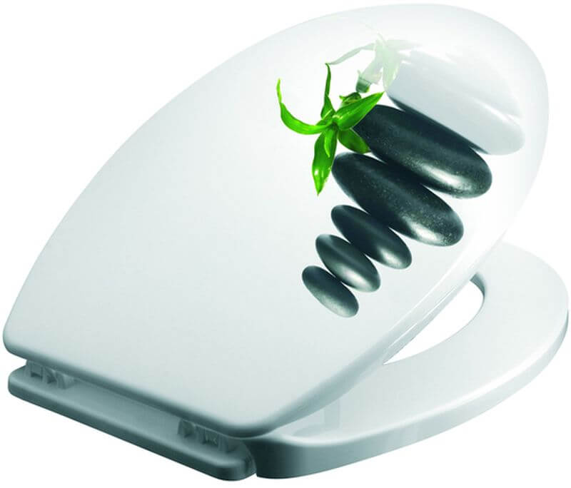 BISK Iris WC-Sitz weiß 04153