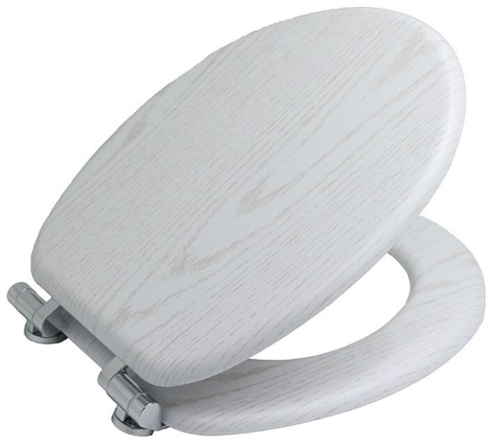BISK WC-Sitz Absenkautomatik weiß 08222