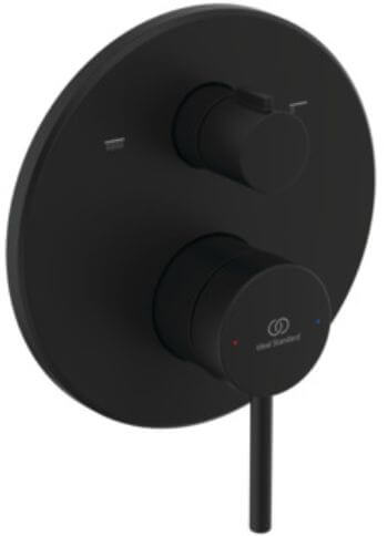 Ideal Standard Ceraline Badewannen- und Duscharmatur Unterputz schwarz A8568XG