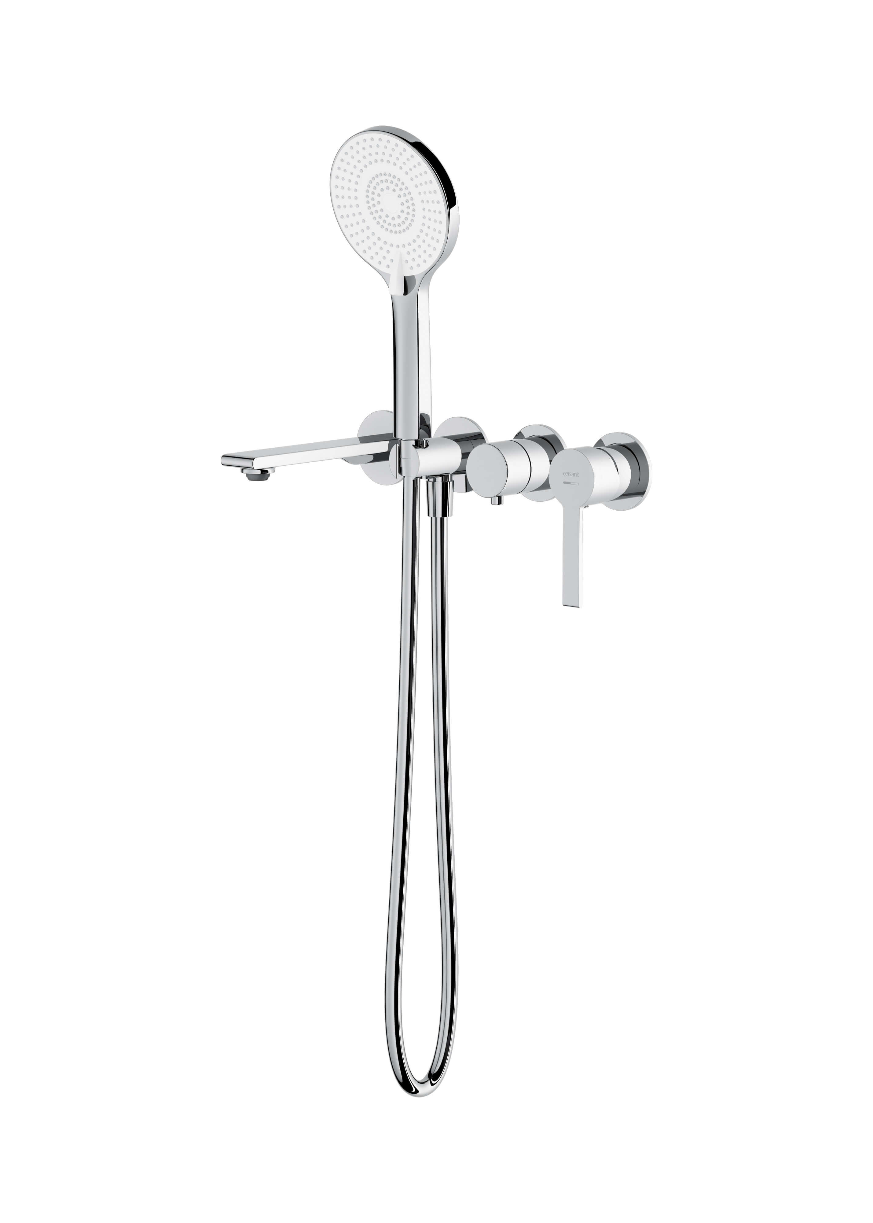 Cersanit Virgo Badewannen- und Duscharmatur Unterputz chrom S522-119