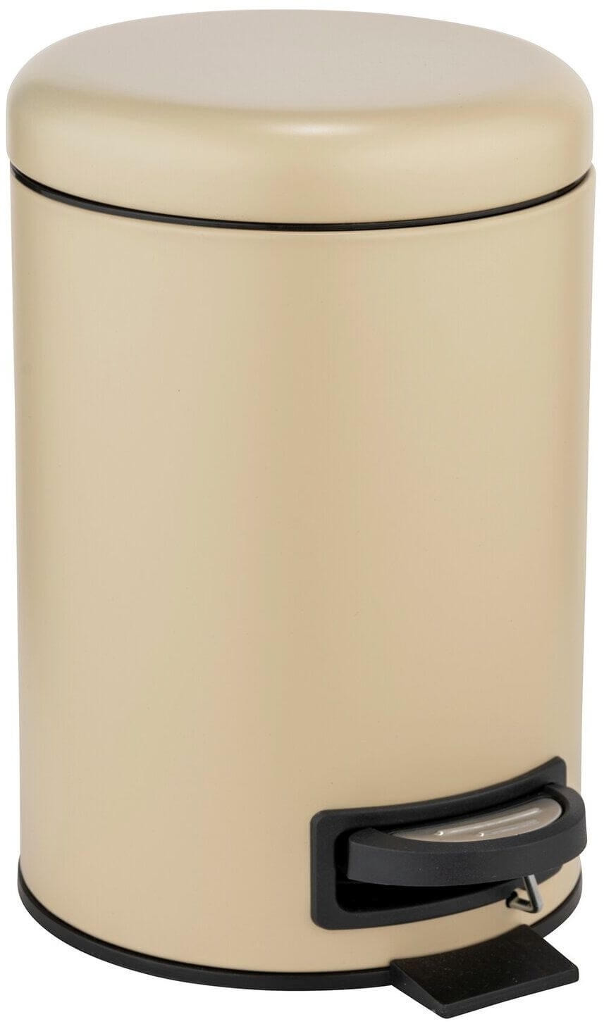 Wenko Leman Papierkorb 3 l beige 26027100