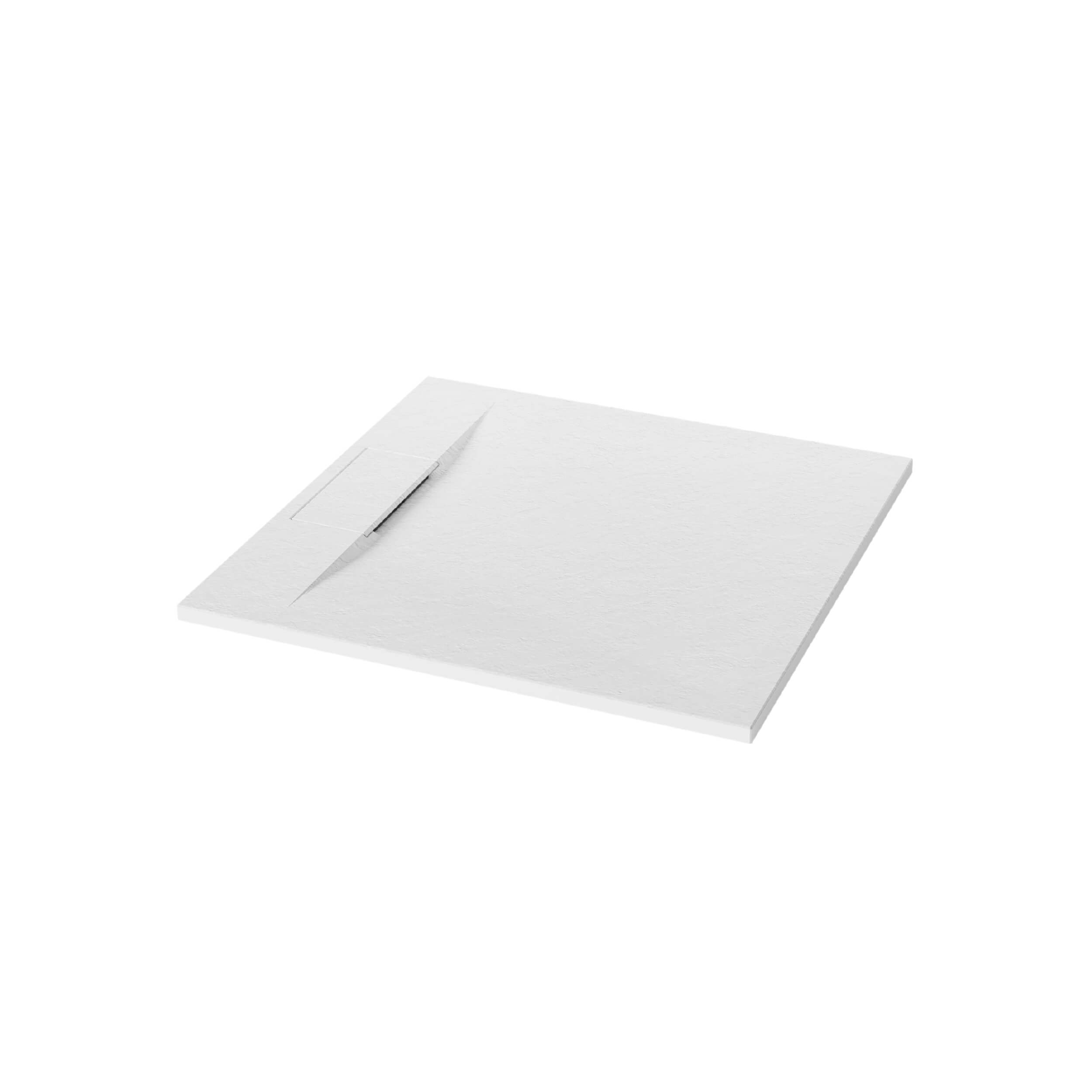 Invena Alvero Quadratische Duschwanne 100x100 cm weiß AK-7B-110