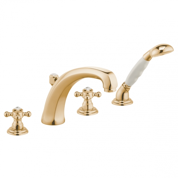 Kludi 1926 Badewannen- und Duscharmatur awannenmontiert gold 515244520
