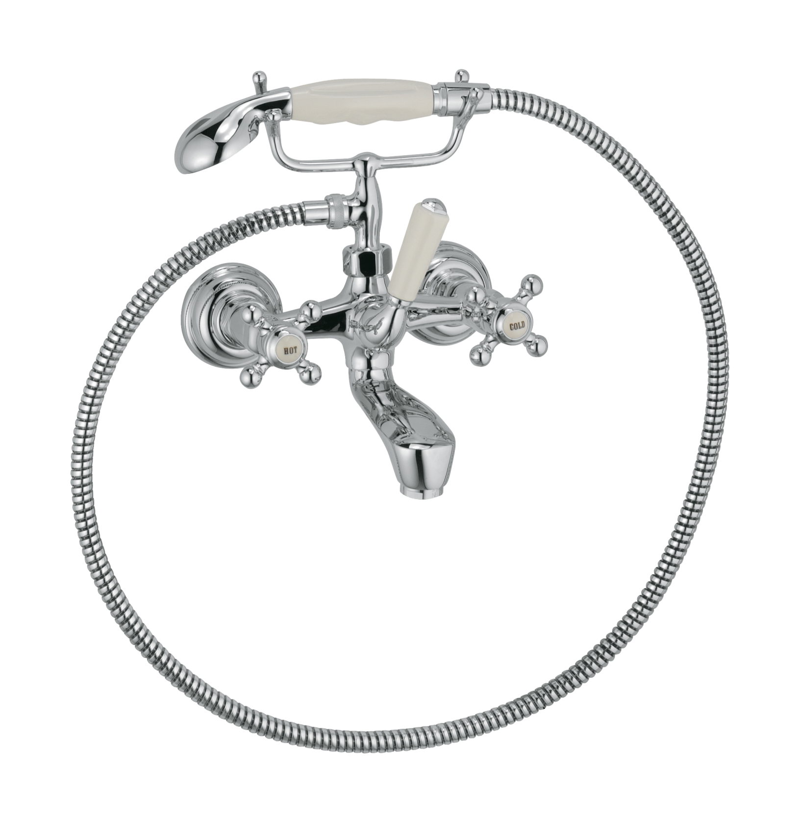 Kludi 1926 Badewannen- und Duscharmatur Wandmontage chrom 514410520