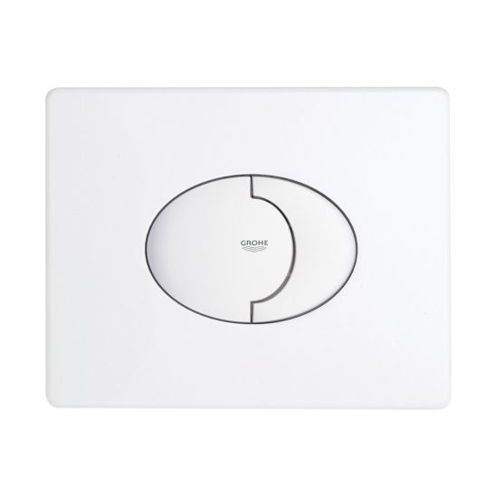 Set WC-Becken mit Absenkautomatik-Sitz Grohe Bau Ceramic 39351000, Unterputzrahmen Grohe Solido 38971000, 38506SH0