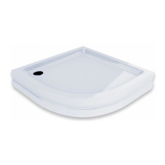 Set Dusche Ravak Blix 3B270C00Z1, Halbrunde Duschwanne Ravak Ronda GPX2240132, 364786