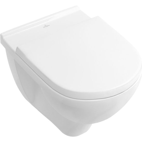 Set WC-Becken Villeroy & Boch O.Novo 56601001, Toilletensitz Villeroy & Boch O.Novo 9M38S101/9M38S1R1