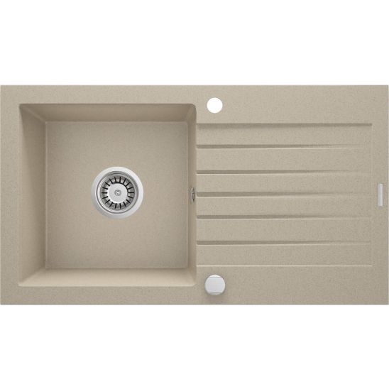 Set Granitspüle Deante Zorba ZQZ_7113, Küchenarmatur Deante Nemezja BEN_762M