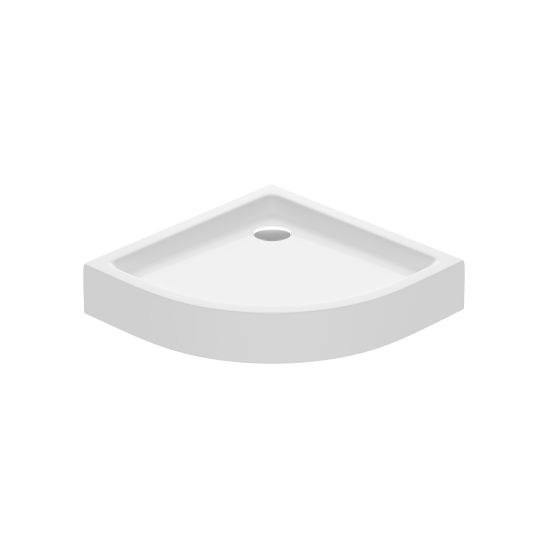 Set Dusche Cersanit Arteco S157-001, Halbrunde Duschwanne Cersanit Tako S204-003