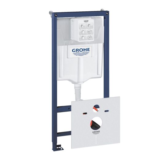 Set Unterputzrahmen Grohe Rapid SL 38539001, WC-Becken mit Absenkautomatik-Sitz Hagser Beno HGR20000042, 38964KF0