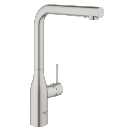 Set Küchenarmatur Grohe Essence 30270DC0, Stahlspüle Grohe K700 31726SD0