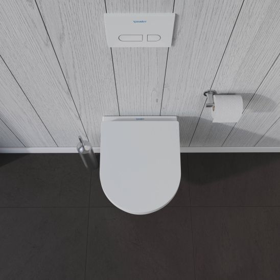 Satz wC-Becken Duravit ME by Starck 2530090000, toilletensitz Duravit ME by Starck 0020190000