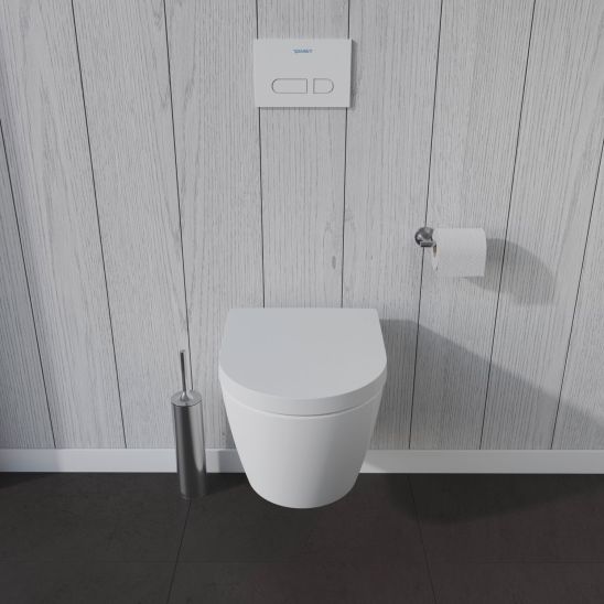 Satz wC-Becken Duravit ME by Starck 2530090000, toilletensitz Duravit ME by Starck 0020190000