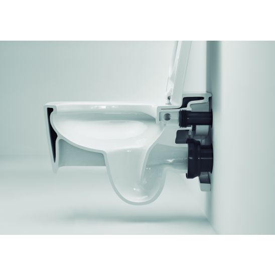 Set WC-Becken Roca Inspira A346537000, Unterputzrahmen Roca Duplo One A890070020, A80153200B, A890189206, A890063000