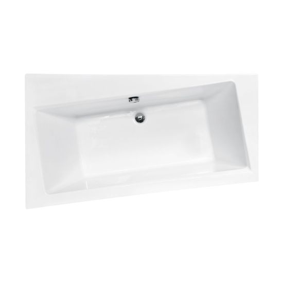 Set Eckbadewanne Besco Infinity #WAI-150-NL, Badewannenverkleidung Besco Infinity OAI-150-NS