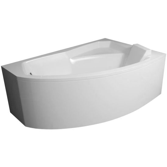 Set Eckbadewanne Besco Rima #WAR-160-NP, Badewannenverkleidung Besco Rima OAR-160-NS