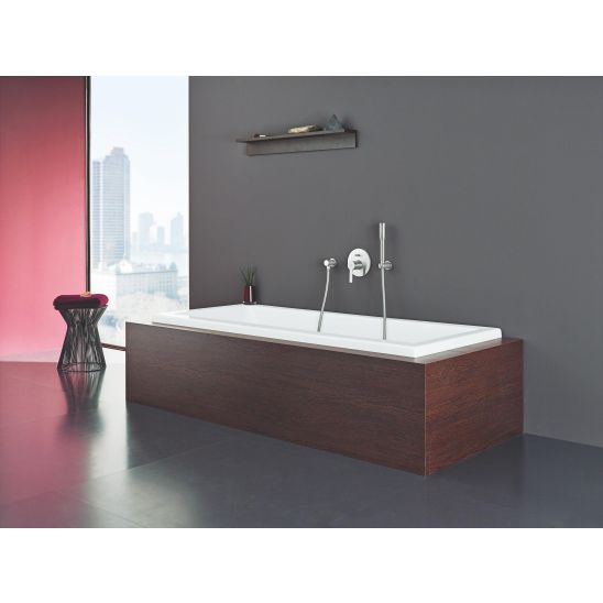 Set Kopfbrause Grohe Rainshower 26066DC0, Badewannen- und Duscharmatur Grohe Lineare 24064DC1, 26658DC0, 27400DC0, 28362DC1