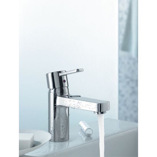 Set Badewannen- und Duscharmatur Kludi Zenta 386700575, Waschtischarmatur Kludi Zenta 382600575