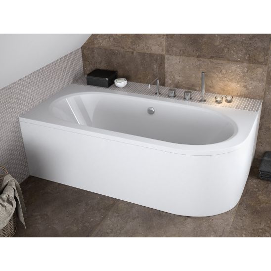 Set Badewannenverkleidung Besco Avita OAV-170-NSCR, Eckbadewanne Besco Avita #WAV-170-NL