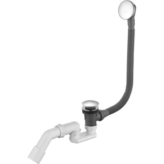 Set Rechteckige Badewanne Roca Savai A248589000, Badewannensiphon Oltens Fusa 03002100